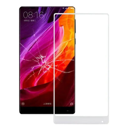 White Front Glass Lens for Xiaomi Mi Mix Smartphone