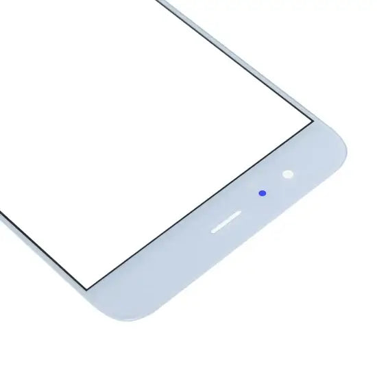 White Front Glass Lens with Fingerprint Support for Xiaomi Mi 6