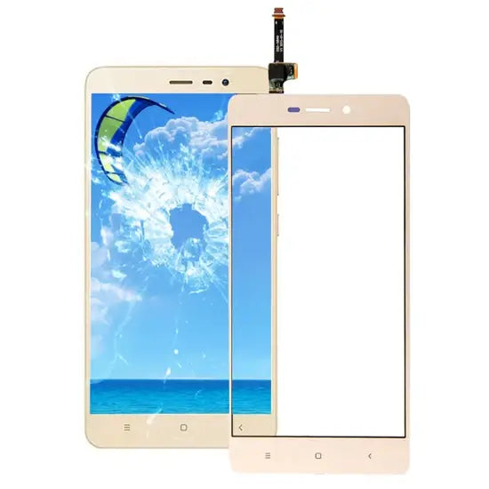 Gold Touch Panel for Xiaomi Redmi 3/3s