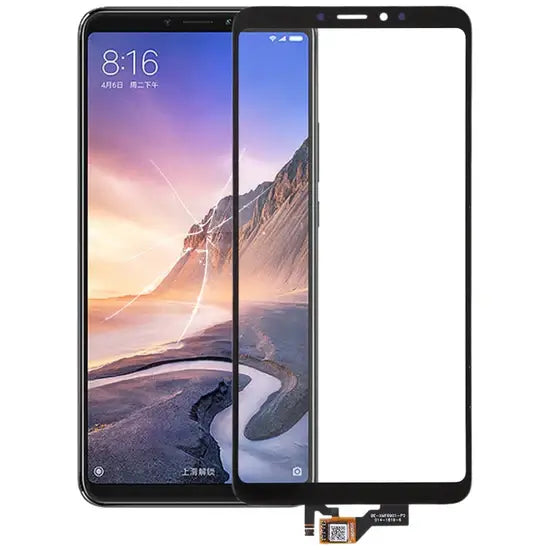 Black Touch Panel Replacement for Xiaomi Mi Max 3