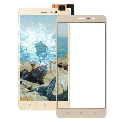 Gold Touch Panel for Xiaomi Redmi Note 3