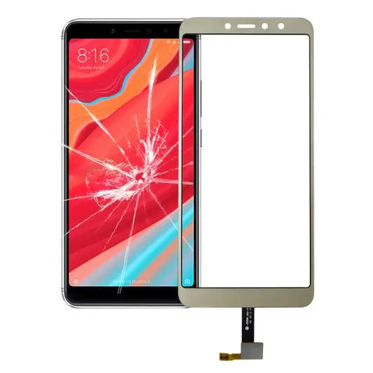 Gold Touch Screen Replacement for Xiaomi Redmi S2